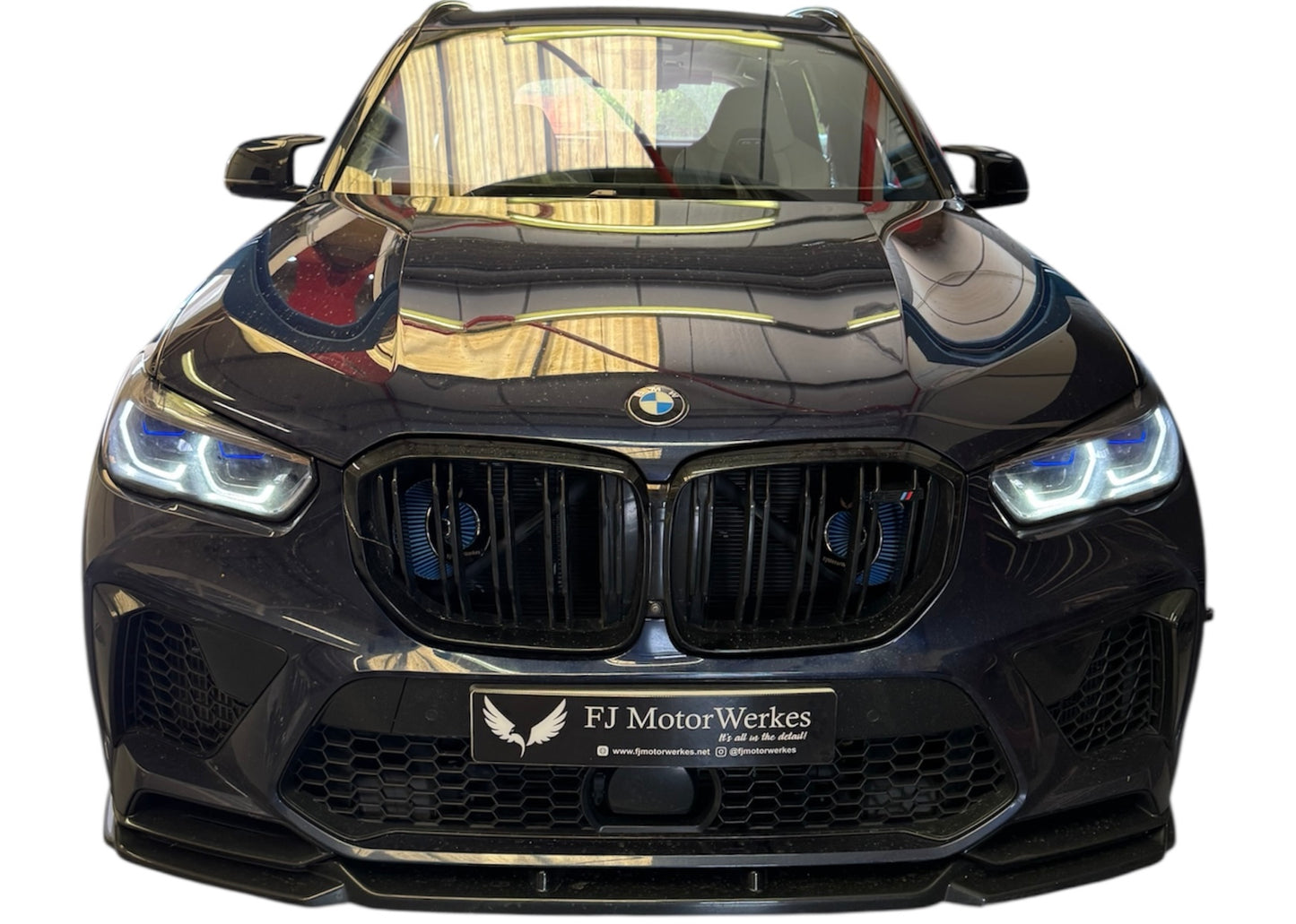 BMW M2 M3 M4 M5 M6 M8 X3M X4M X5M X6M + B58 Front Mount Air Intake kit - Inc Rain covers