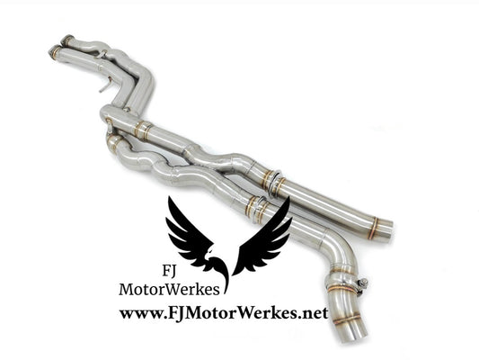 Bmw M2 COMP Equal length Midpipe catback Exhaust stainless steel F87 S55