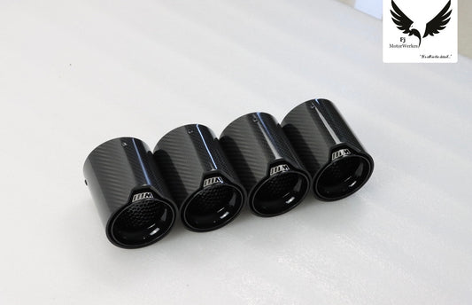 BMW M Performance Carbon fibre exhaust tips x4 M5 F90 direct fit