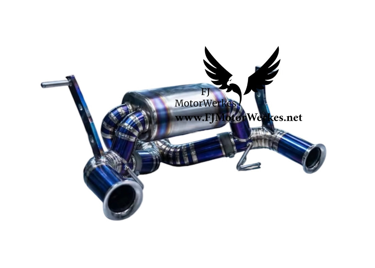 Lamborghini Aventador LP740-4 SVJ 6.5L V12 Valved Titanium Catback Exhaust