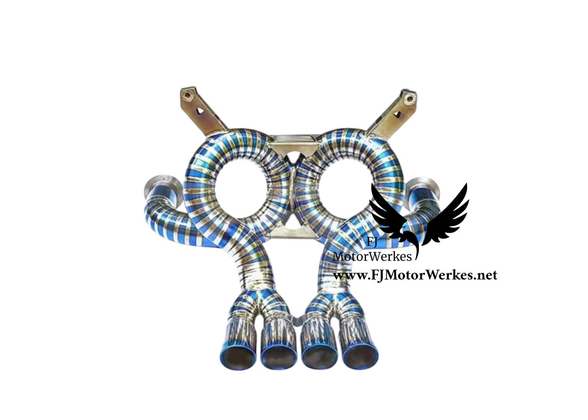 Lamborghini Aventador LP700-4 / LP740-4 SVJ / LP750-4 6.5L V12 Titanium Catback Exhaust System