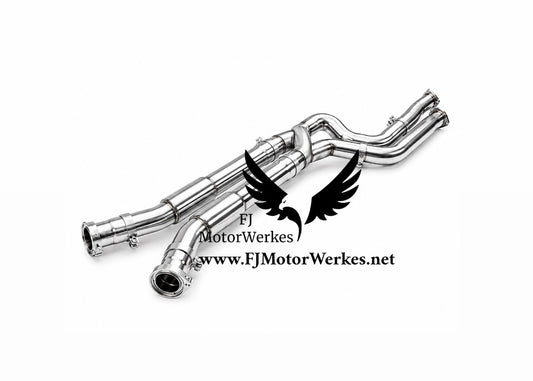 FJ MotorWerkes BMW G80 M3 G81 M3 M4 G82 G83 M4 - Equal Length Z Pipe Crossover Midpipe