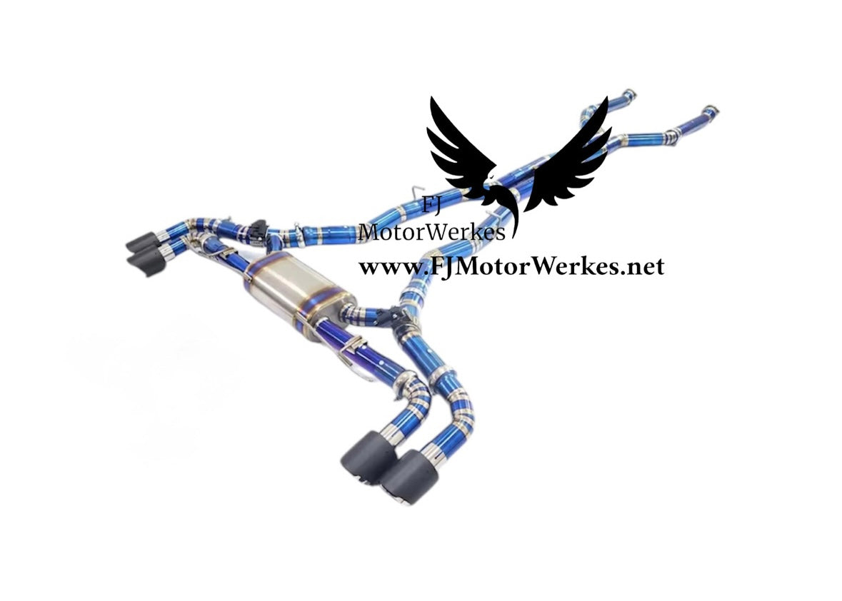 Bmw M5 G90 Exclusive Titanium Valved Catback System Performance Exhaust