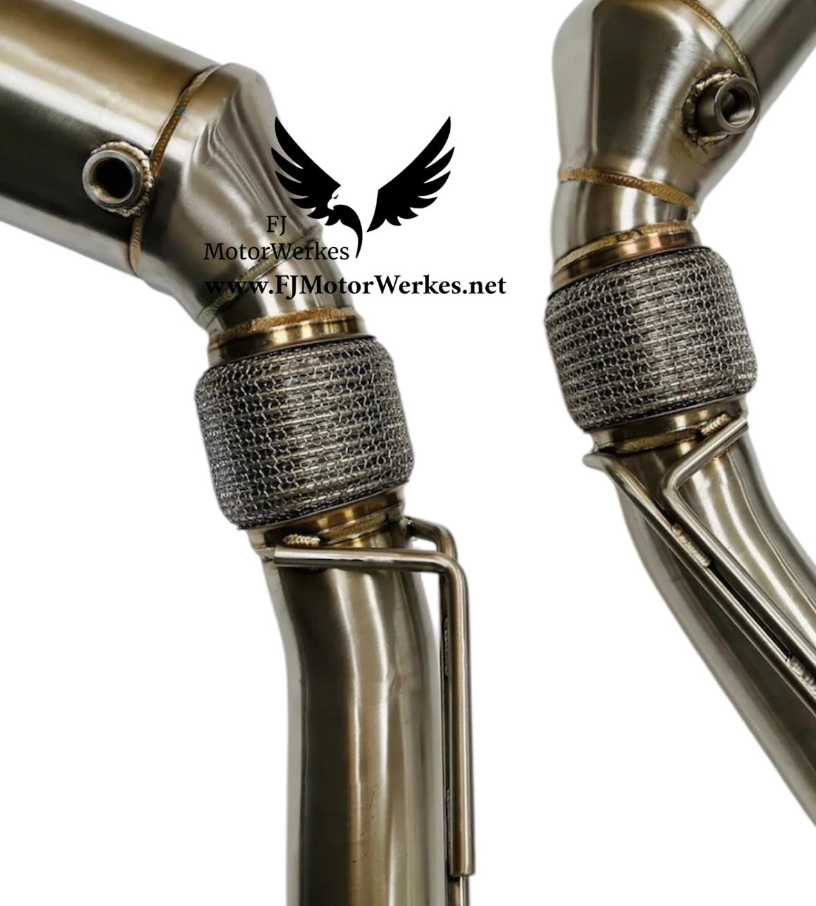 Mclaren 540c 570s 570gt 600lt Decat downpipes stainless steel