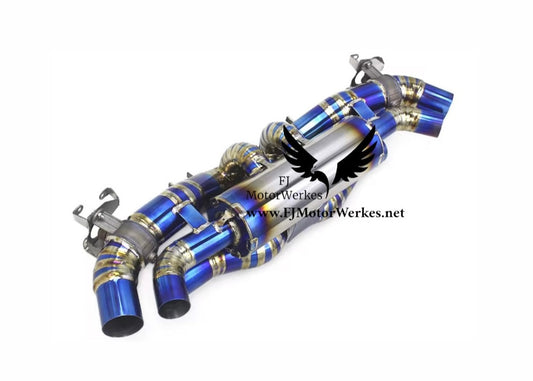 Porsche 911 992 carrera S Targa S GTS 4S Titanium valved Catback performance Valved catback exhaust system 2019+