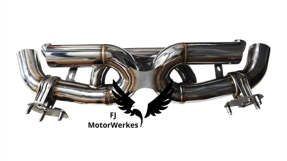 Porsche 911 992 carrera S Targa S Gts stainless steel valved Catback exhaust system 2019+