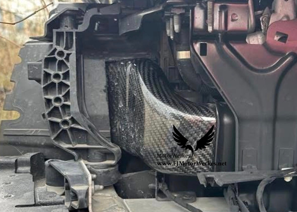 FJ MotorWerkes BMW M2 M3 M4 Air Duct Intake Grill Scoops Carbon Fibre or Poly (G80 G81 G82 G83 G87)