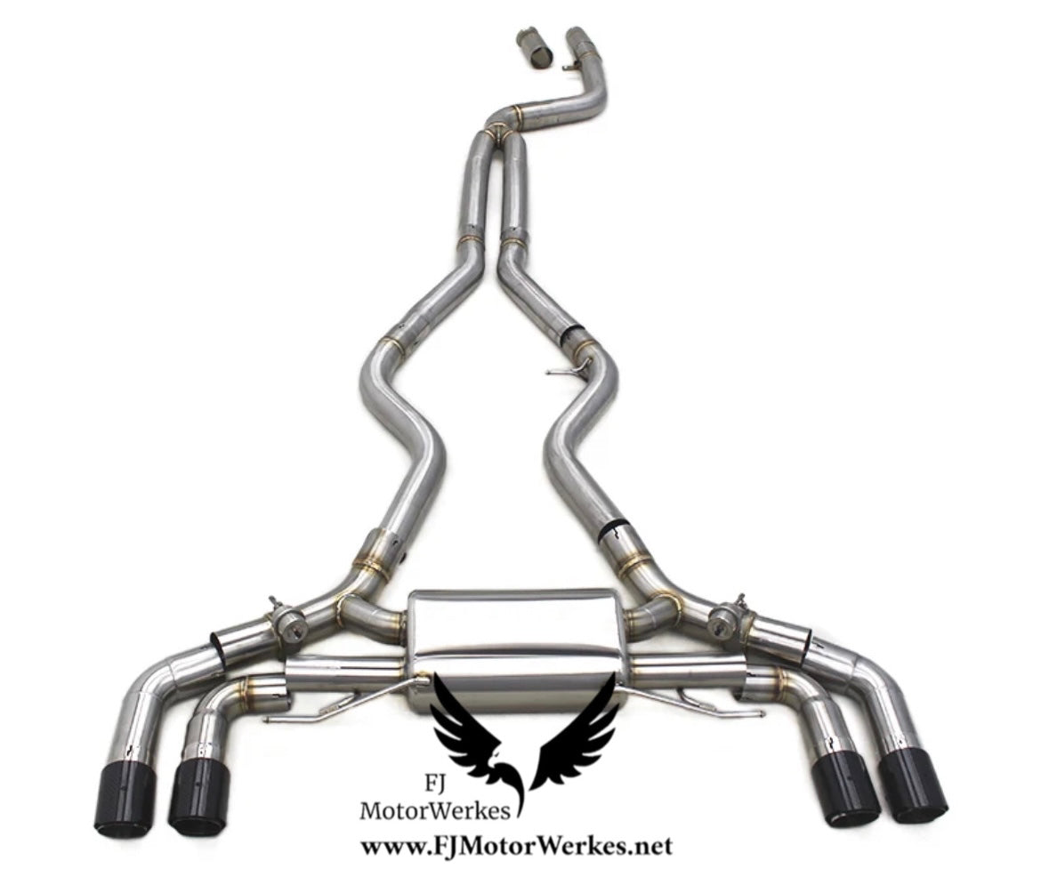 Bmw m340i B58 2018-2022 40i M40i Full Catback Exhaust system inc Midpipe