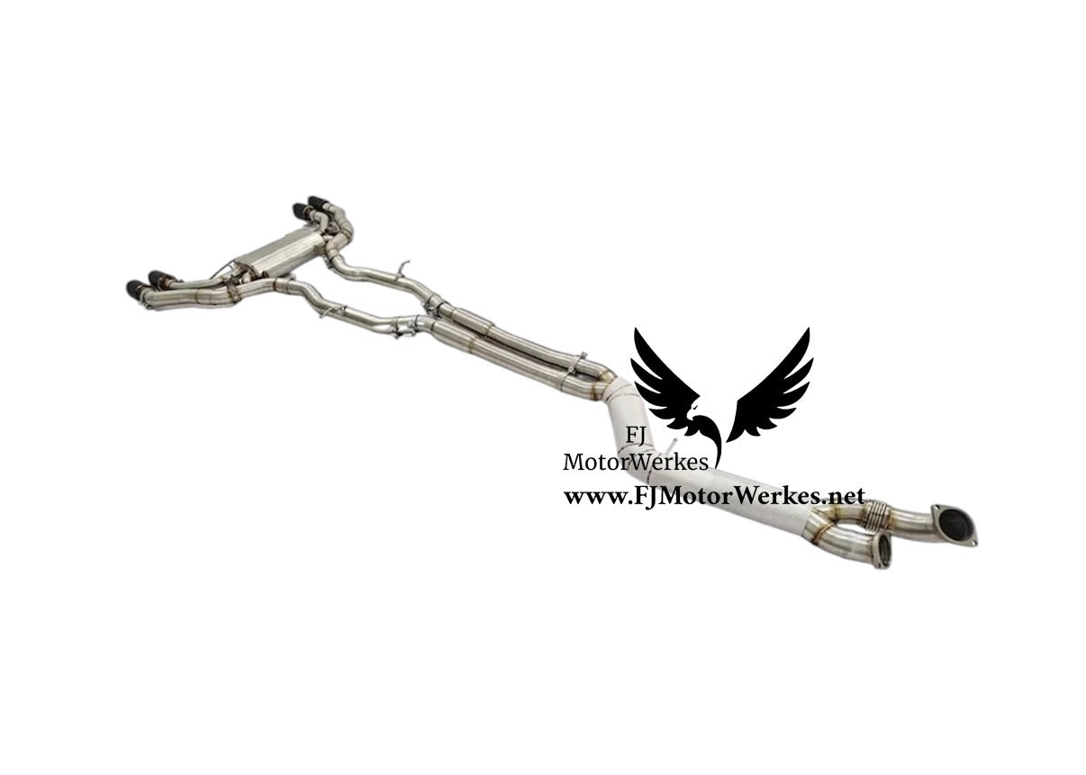 Bmw X3M X4M Exclusive 4 inch Performance Valved CatBack Exhaust System - 2020+ LCI MODELS