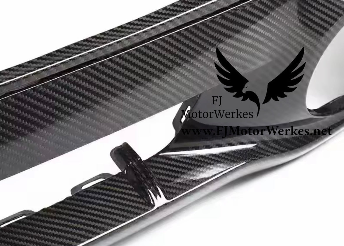 Porsche 911 (992) Carrera, Carrera S, Carrera 4, 4S, Targa & GTS Carbon Fibre OEM-Style Rear Diffuser