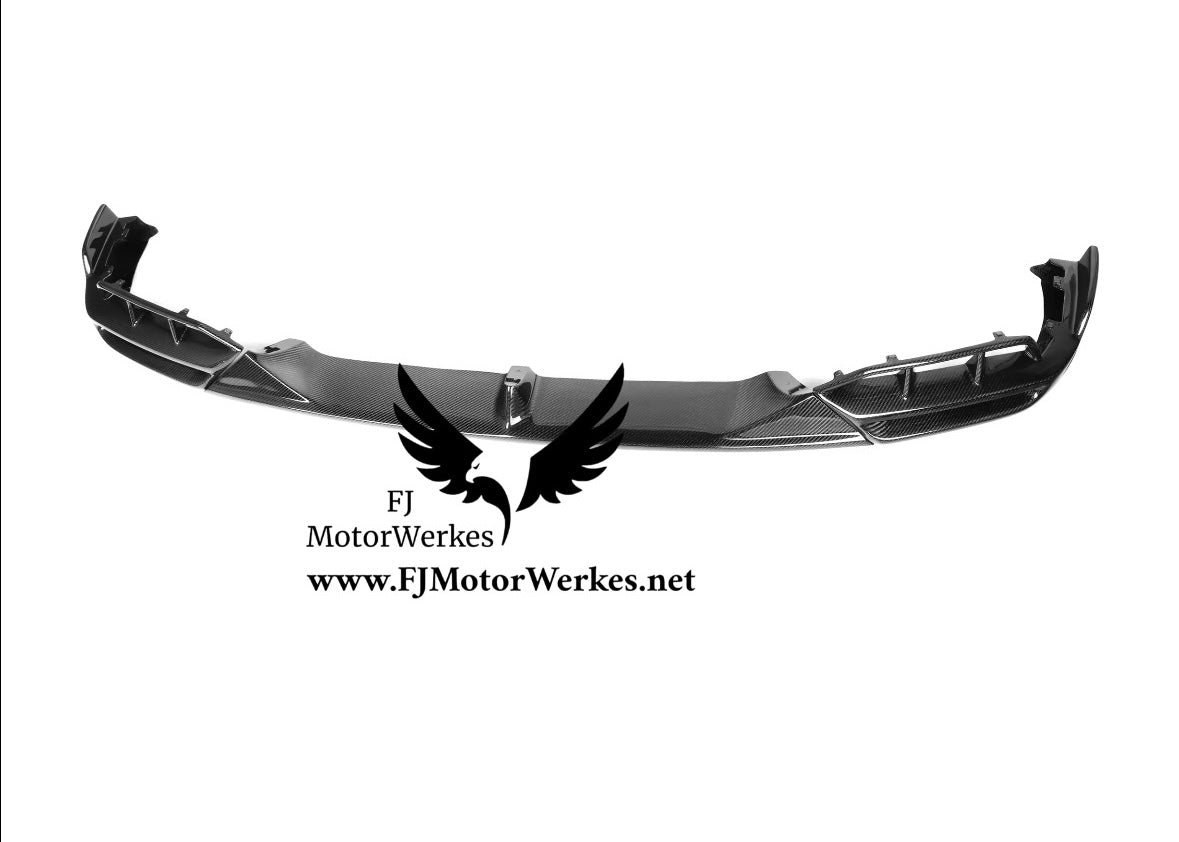 Bmw X5M F95 Carbon Fibre Front splitter - LD style