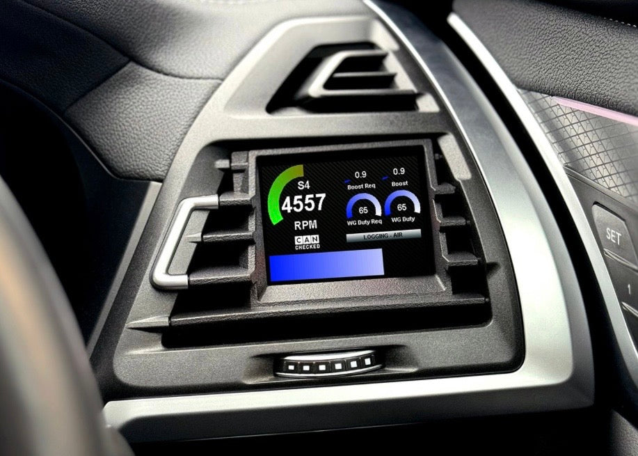 BMW X3M X4M Canchecked data display air vent gauge Rhd or Lhd MFD28 Gen2 G01 G02 F97 F98