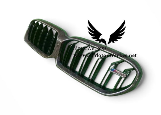 Bmw M5 F90 LCI Geniune CARBON FIBRE GRILL With Emblem Kidney Grilles