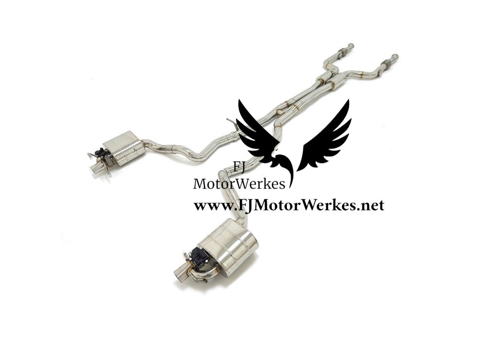 Mercedes Benz C43 GLC43 AMG Valved Stainless Steel Catback Exhaust