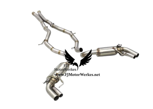 Mercedes-Benz S63 AMG Stainless Steel Performance Catback system Coupe C217 5.5L BiTurbo 2014–2018