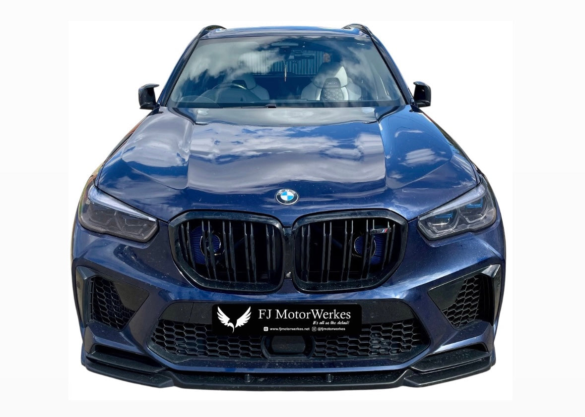 BMW M2 M3 M4 M5 M6 M8 X3M X4M X5M X6M + B58 Front Mount Air Intake kit - Inc Rain covers