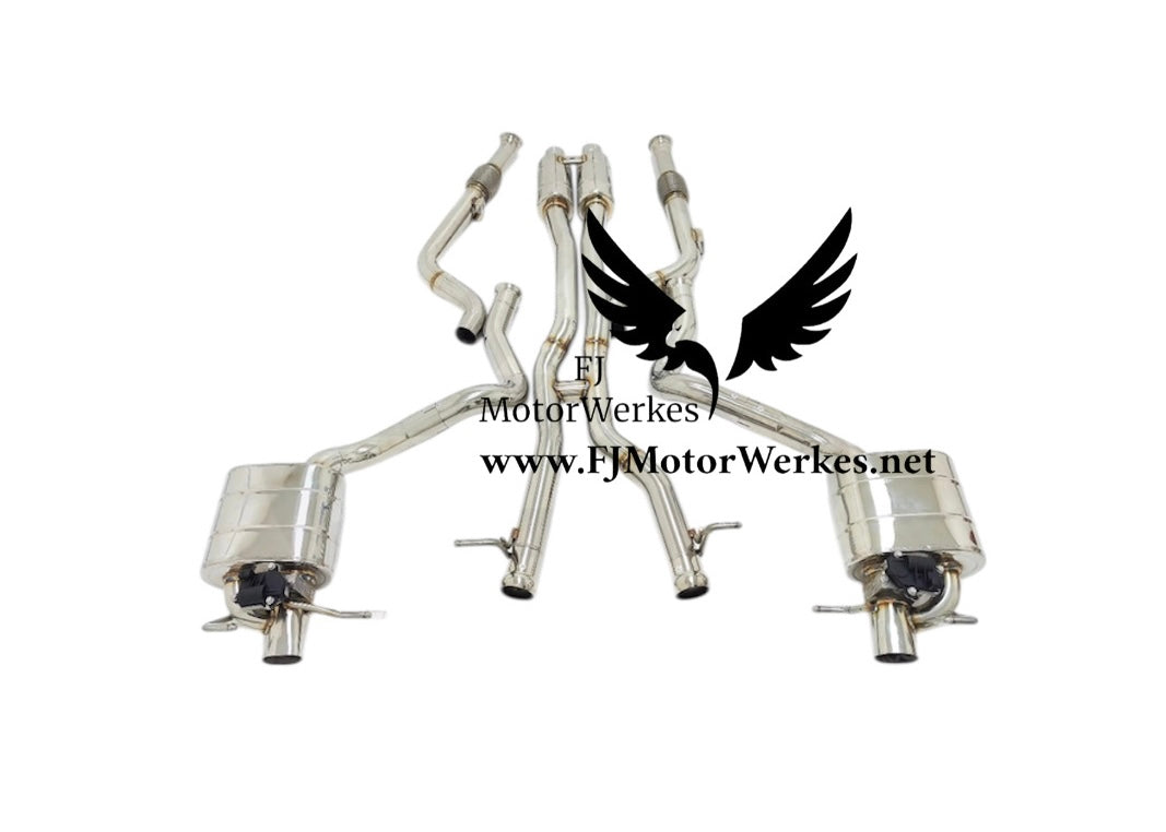 Mercedes Benz C43 GLC43 AMG Valved Stainless Steel Catback Exhaust