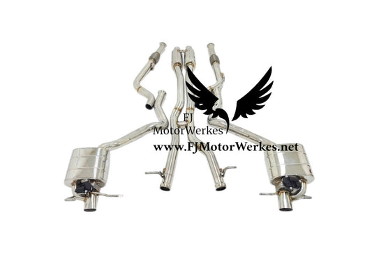 Mercedes Benz C43 GLC43 AMG Valved Stainless Steel Catback Exhaust