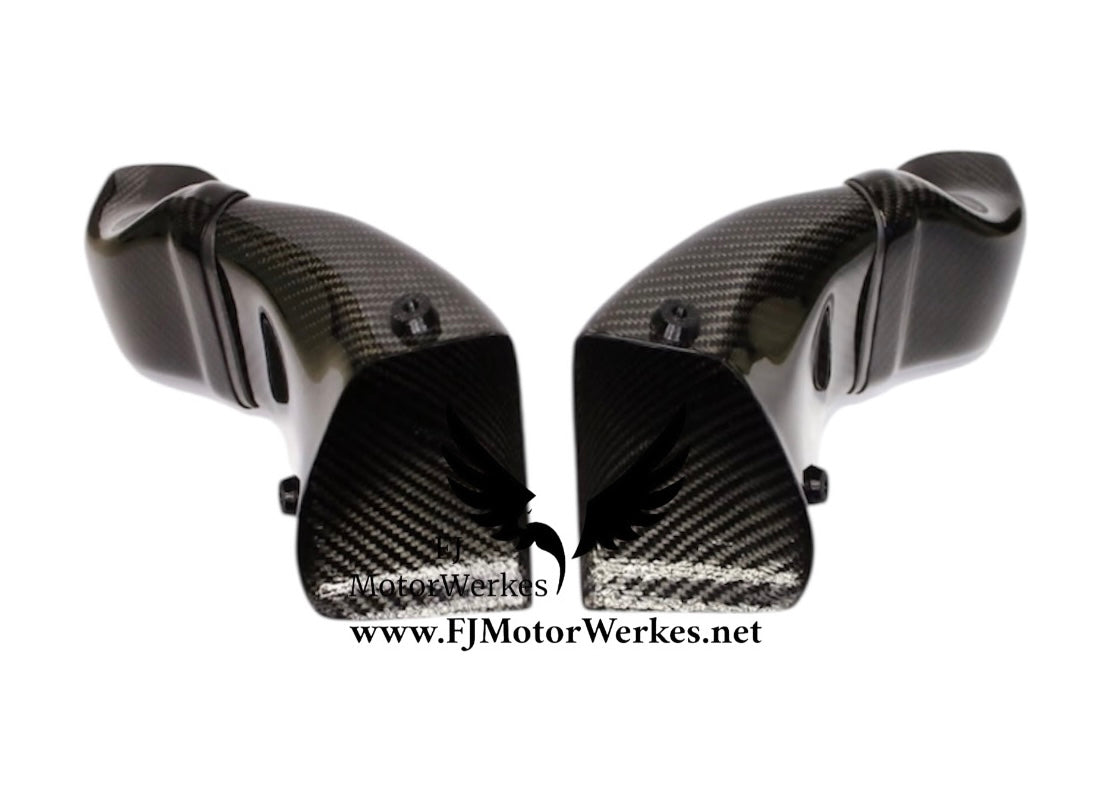 FJ MotorWerkes BMW M3 M4 Air Duct Intake Grill Scoops Carbon Fibre or Poly (G80 G81 G82 G83)