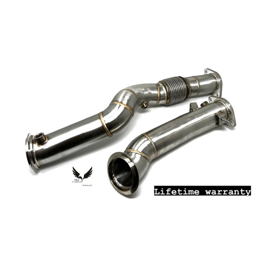 BMW M3 M4 G80 G81 G82 G83 DOWNPIPES DECAT STAINLESS STEEL