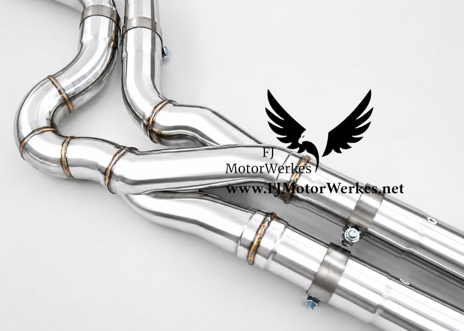 FJ MotorWerkes BMW X3M X4M 2019+ - Equal Length Z Pipe Crossover