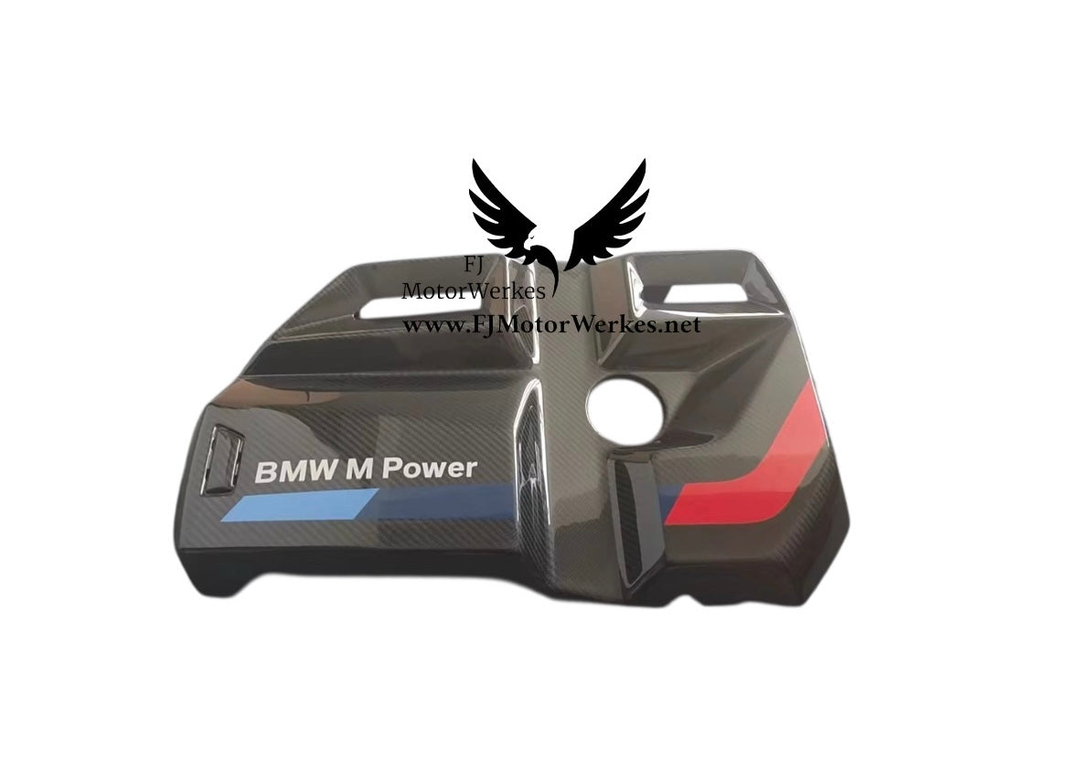 Bmw M3 M4 M performance style Carbon Fibre Engine Cover G80 G81 G82 G83