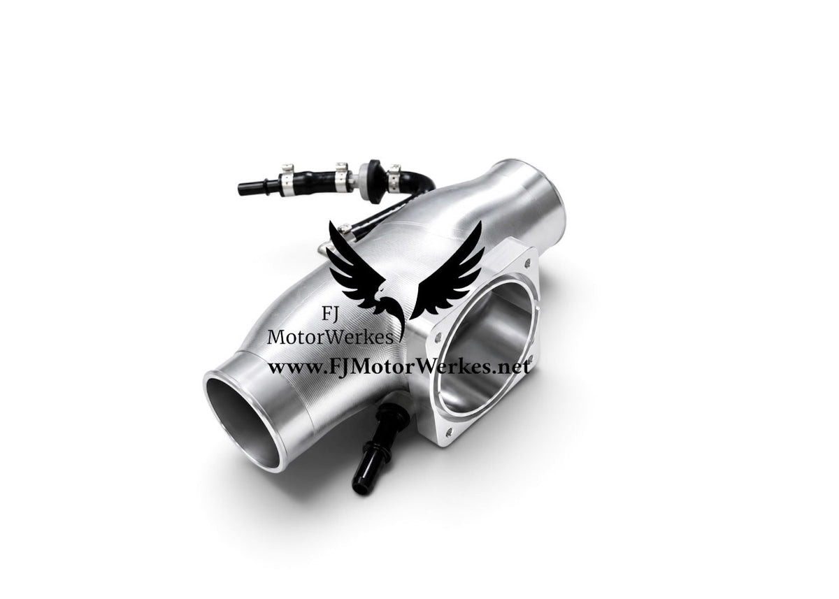 FJ MotorWerkes Porsche 911 (991.2 + 992) Billet Intake Plenum Y Pipe