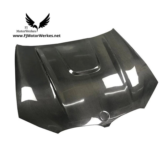 Bmw X3M X4M inc Comp exclusive FJ MOTORWERKES carbon fibre bonnet 100% fitment also available in Fibre glass