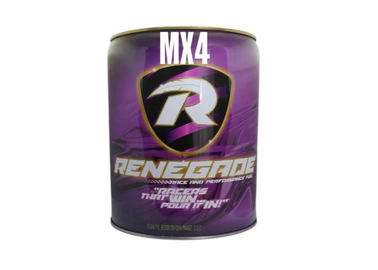 Renegade MX4 – High-Performance Unleaded Fuel for 4-Stroke Engines