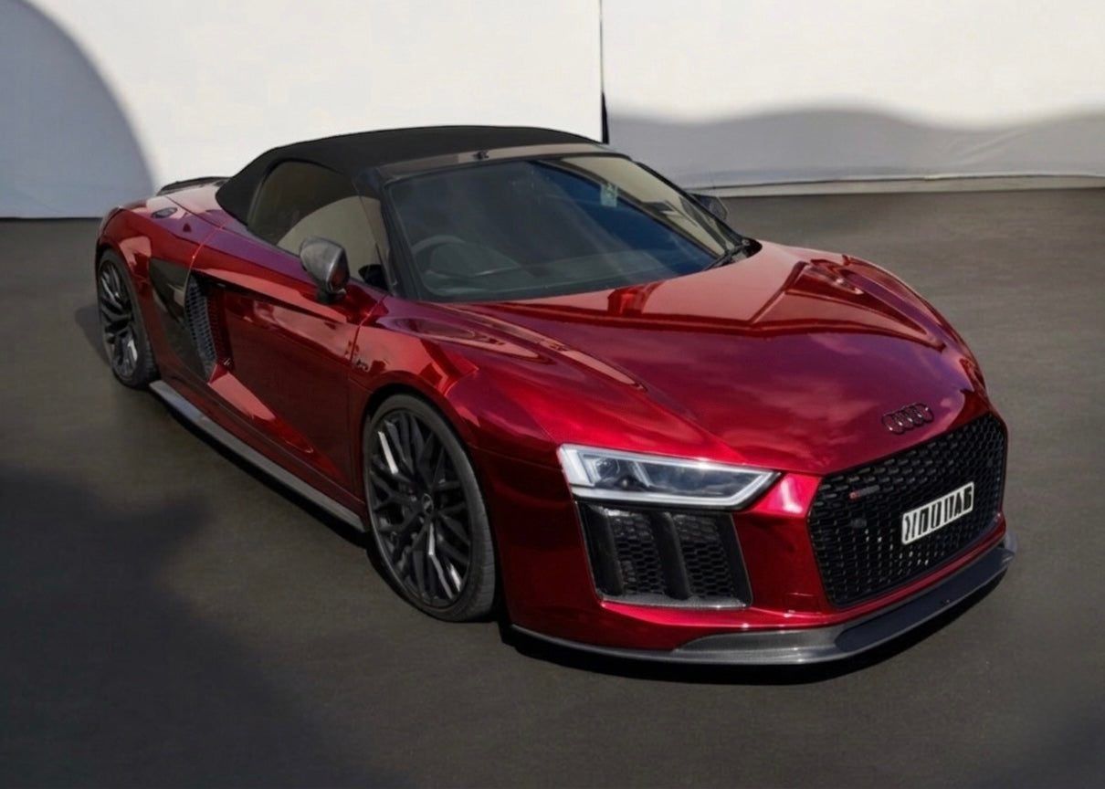 Audi R8 V10 Carbon Fibre V spec Side Skirts - (Pair)