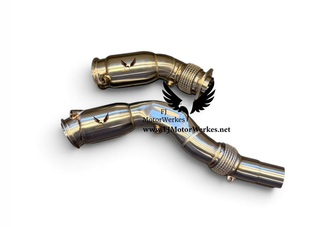Bmw M2 M3 M4 Sports Cat Downpipe F80 F82 F83 F87 S55 Stainless Steel