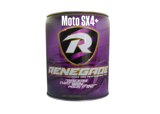 Renegade SX4+ – Premium Powersports Race Fuel for 4-Stroke Engines
