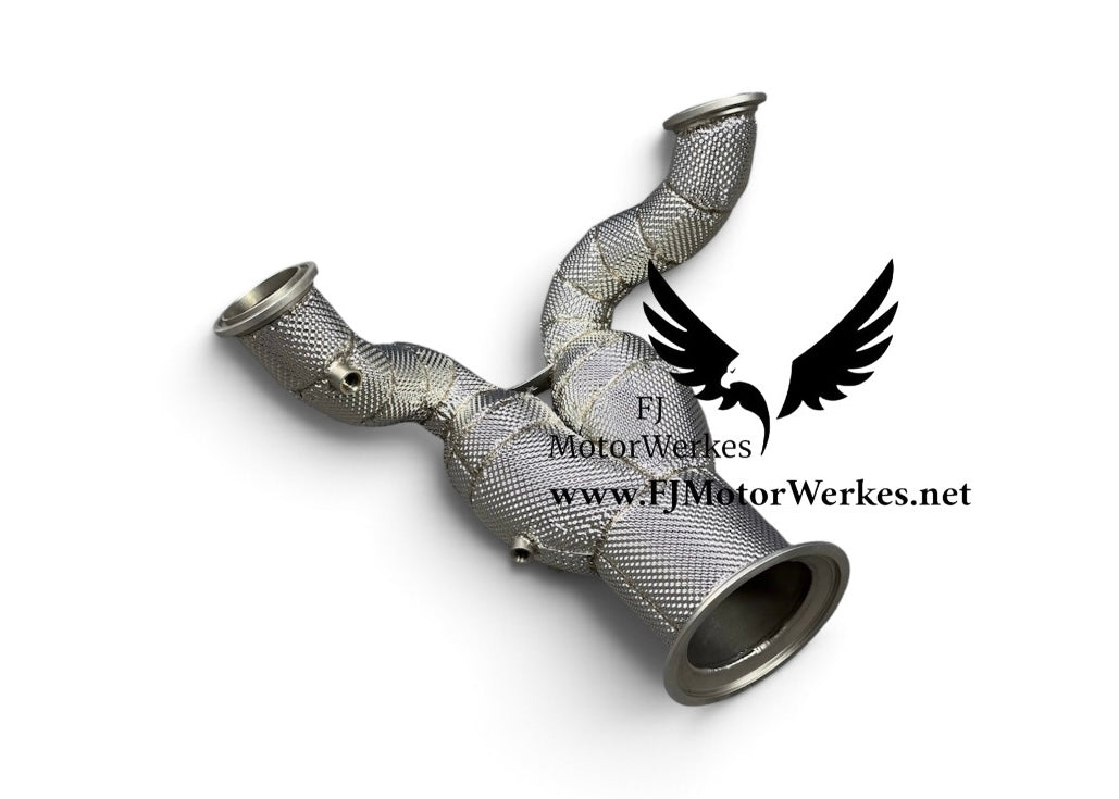 Porsche Cayenne 3.0T/ Hybrid 2023+ Decat Downpipe Catless or Sport cat E3.2