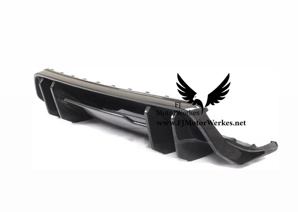 Audi R8 V10 Gen 2 V Spec Rear Carbon Fibre Diffuser