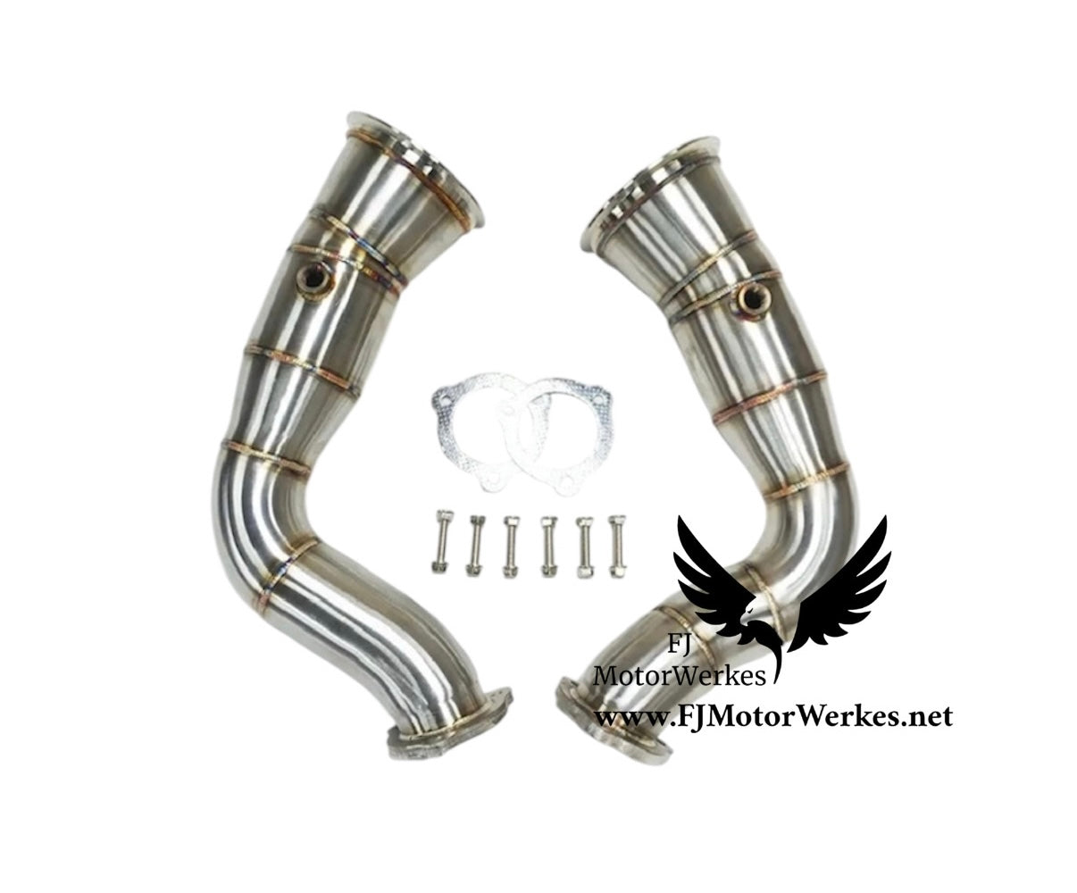 Lamborghini Urus 2018+ Decat downpipe 4.0 v8 catless stainless steel Highflow