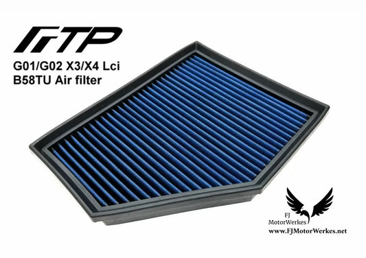 FTP X3 X4 M40i G01/G02 B58TU gen2 air filter