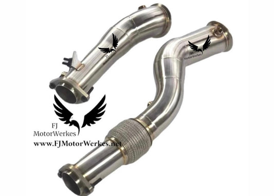 Bmw X3M X4M LCI EURO OPF MODELS DOWNPIPES DECAT STAINLESS STEEL