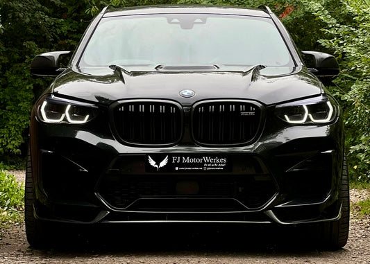 FJ MotorWerkes BMW X3M / X4M Starter Pack - Exhaust tips, Diff bolt kit, Single midpipe, Opf coding + Carbon fuel cap (Free)