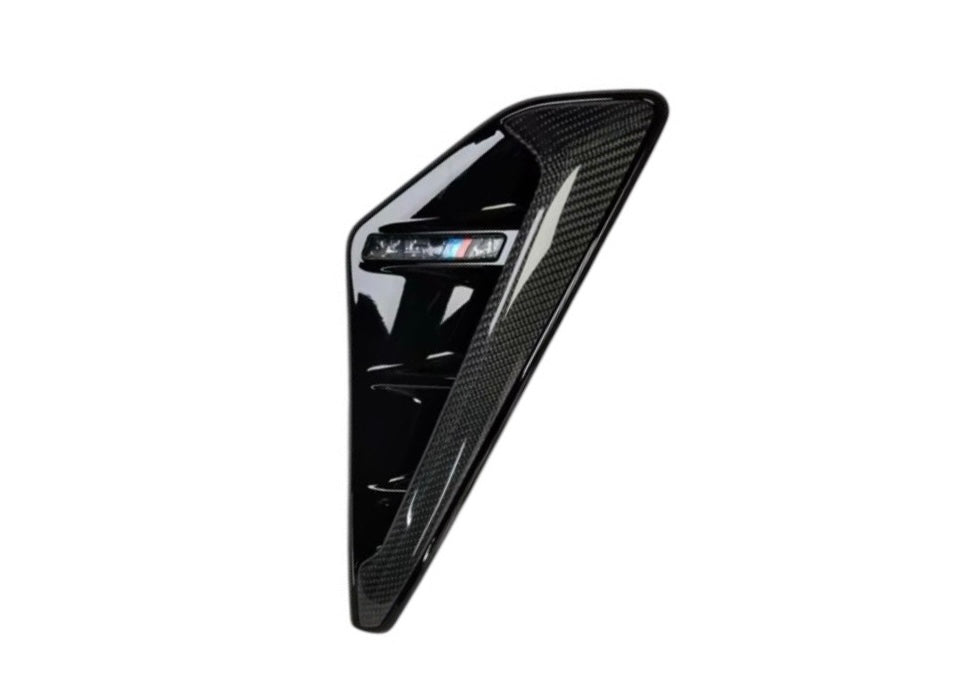 Bmw X5M F95 Front Fender Carbon Fibre Vent Trim LCI OR NON LCI