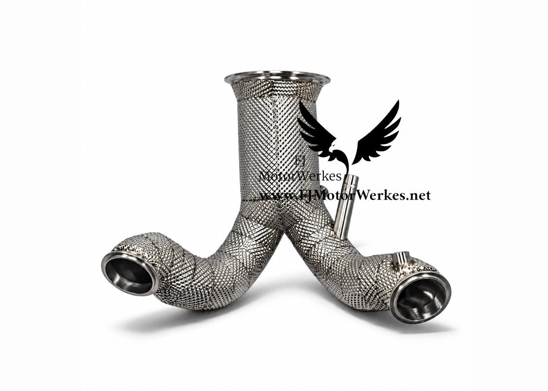 Porsche Cayenne 3.0T/ Hybrid 2023+ Decat Downpipe Catless or Sport cat E3.2