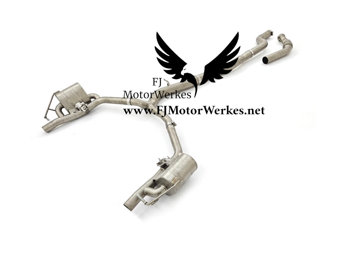 Mercedes Benz E53 AMG Valved Stainless Steel Catback Exhaust