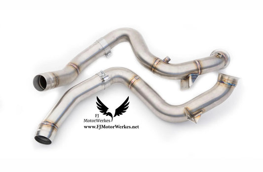 Mercedes Benz S-Class AMG S63 W222 M177 engines decat downpipe