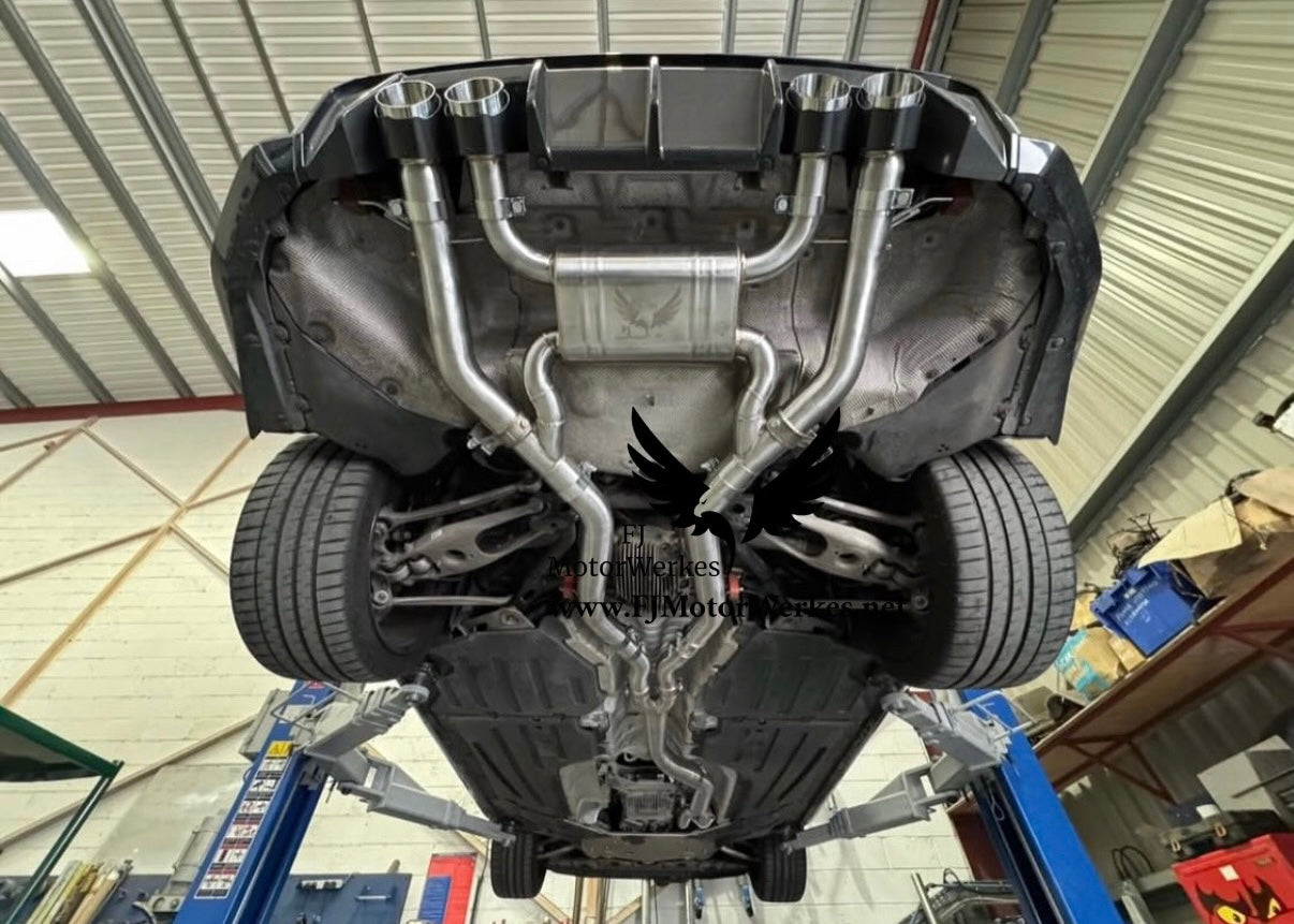 Bmw M3 M4 Valved Performance Catback exhaust system inc Single midpipe G80 G81 G82 G83