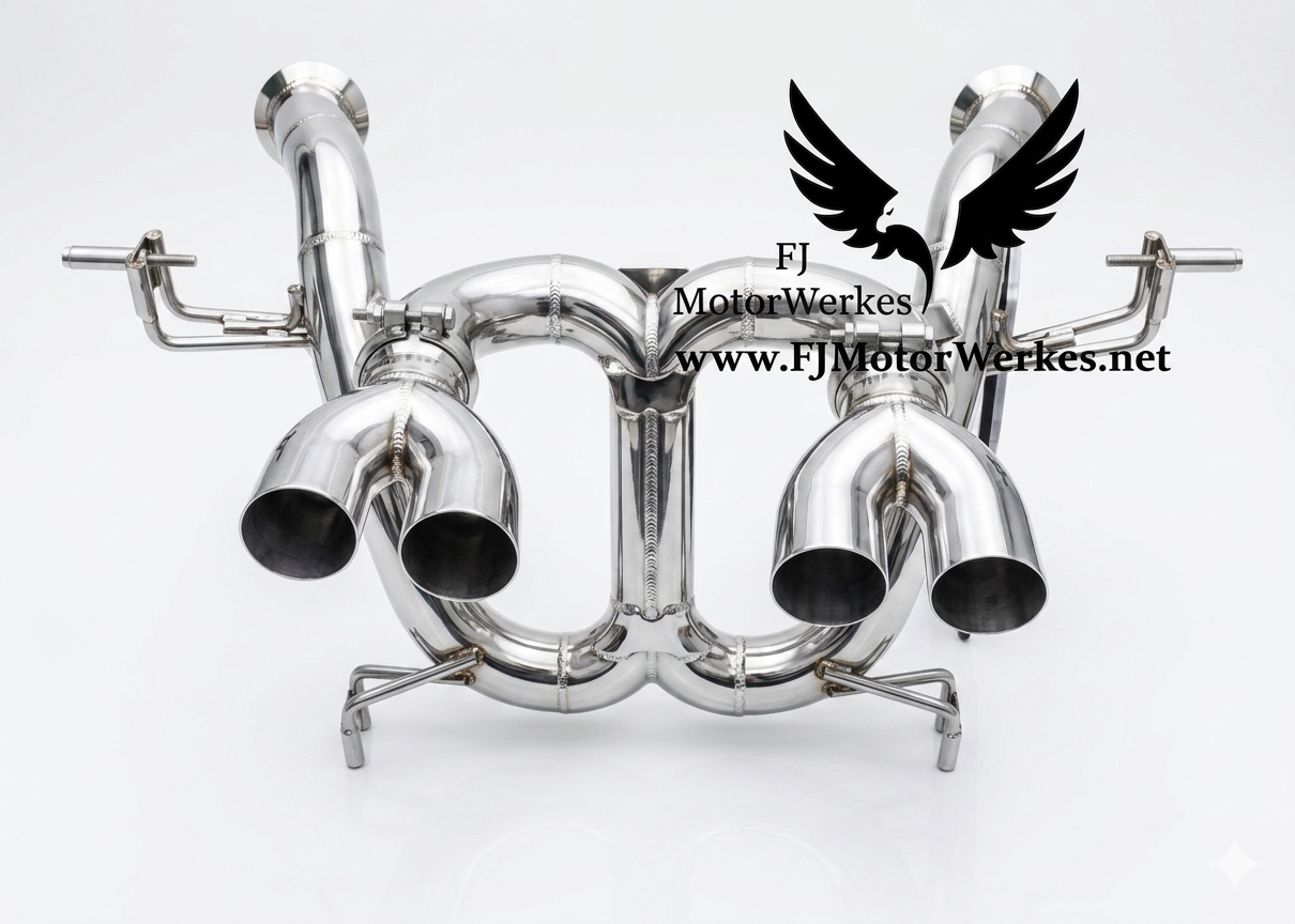 Lamborghini Revuelto 6.5L V12 Hybrid Stainless Steel Catback Exhaust System