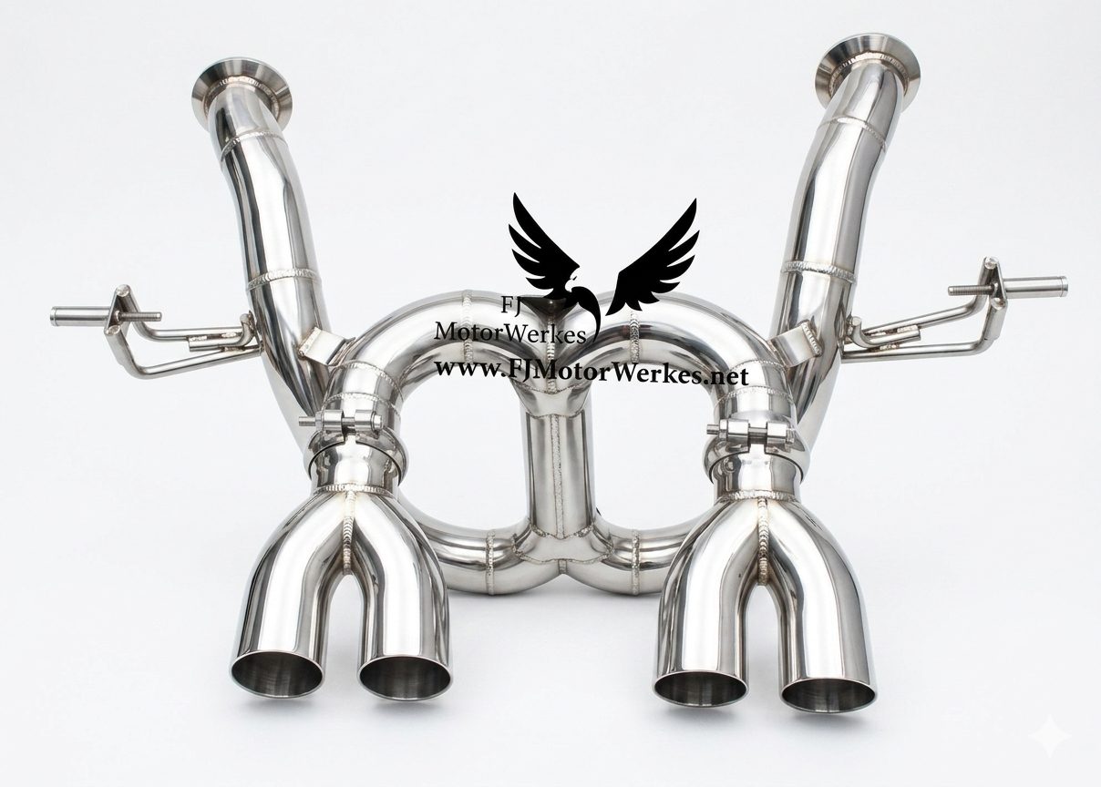 Lamborghini Revuelto 6.5L V12 Hybrid Stainless Steel Catback Exhaust System