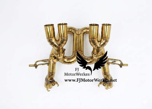 Lamborghini Revuelto 6.5L V12 Hybrid Titanium Valved Catback Exhaust System
